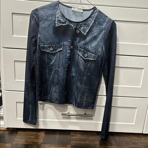 Zara Blue Denim Jacket